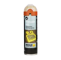 Marking spray, all weather, orange, 500ml, Mercalin