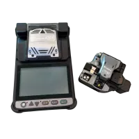 Used fusion splicer, 41S+, 649 splices, manufactured in 2023, includes CT-50 Cleaver, Fujikura