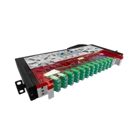 Patch panel ODF, right, 96-way, SM, LC/APC, 1HE
