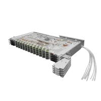Patch panel ODF RH - protective bracket, 96-way, SM, LC/APC, 1U