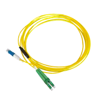 Patch cable duplex SM, CS/PC-LC/APC, 1.8mm, 4m