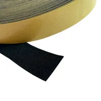 Foam tape, 15x1mm, roll 30m, black