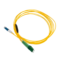 Patch cable duplex SM, CS/PC-LC/APC, 1.8mm, 3m