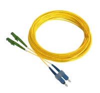 Patch cable duplex SM, E2000/APC-SC/PC, 2.0mm, 11m