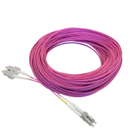 Patch cable duplex OM4, LC/PC-SC/PC, 1.8mm, 40m