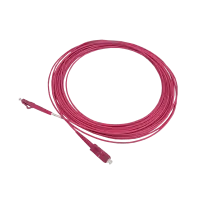 Patch cable easy-strip simplex, OM4, LC/PC-SC/PC, 2mm, 10m, for use with pre-/aspan reel