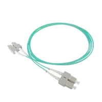 Patch cable duplex OM3, SC/PC-SC/PC, 1.8mm, 3m