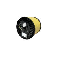 Optipack indoor cable, LSZH, CPR B2ca, 12-way, 1x12F, SM, G.657A2, 250um, 4.0mm, yellow, Huber+Suhner