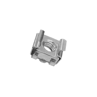 Cage nut, square, M6, 1.7-2.7mm, 100pcs