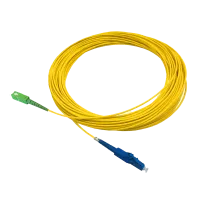 Patch cable simplex SM, LC/PC-SC/APC, 1.2mm, 10m
