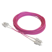 Patch cable duplex OM4, SC/PC-SC/PC, 1.8mm, 23m