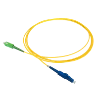 Patch cable simplex SM, LC/PC-SC/APC, 1.2mm, 8m