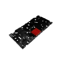 Welding cassette, 12-slot, includes lid and 12-slot heat shrink holder, Fibrain