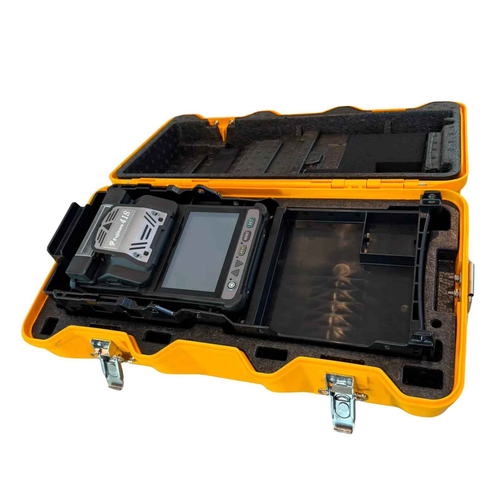 Used Fusion splicer, 41S, 27 splicers, year of construction 2019, includes CT-50 Cleaver, Fujikura