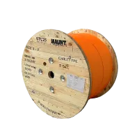 Indoor/Outdoor DAC Cable, D-DAC, LSZH, CPR Dca, 2-core, SM, G.657A1, 250 µm, 6.1 mm, orange (KPN)