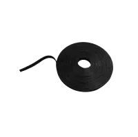 BTB Hook-and-Loop Tape, 19.05 mm, black, 22.9 m roll, Velcro