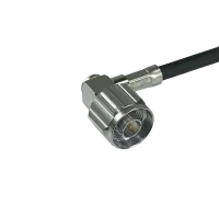 Connector, right-angle, 50 Ohm, N/male, Huber+Suhner (16 N-50-4-115/133UH)