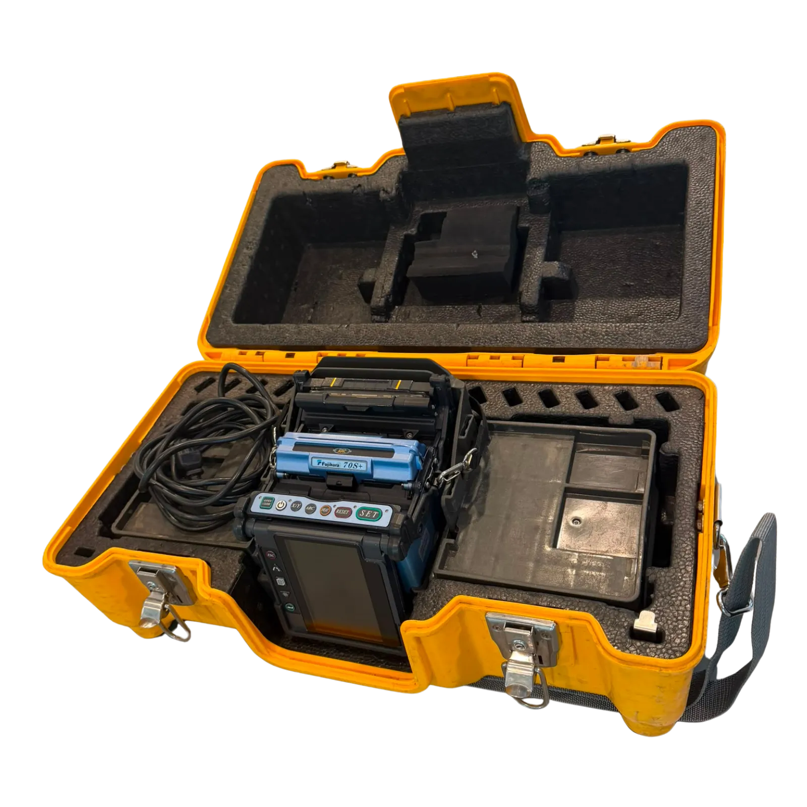 Second-hand splicer, 70S+, 77940 splicing, year of construction 2019, including CT-50 Cleaver, Fujikura