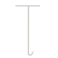 Manhole cover hook, T-handle, 80cm