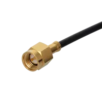 Connector, straight, 50 Ohm, SMA/male, Huber+Suhner (11 SMA-50-3-6/111NE)