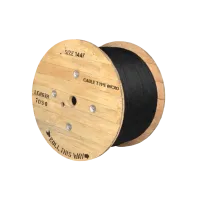 Microduct cable, 144-way, SM, G.657A1, 200um, 7.6mm, black