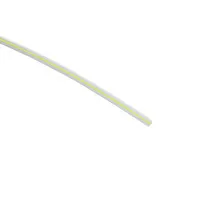 HDPE led tube, 10/8mm, transparent with yellow stripe