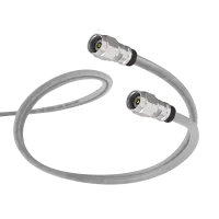 Assembly Sucoflex 126E, SMA male straight-SMA male straight, 1.0m, Huber+Suhner