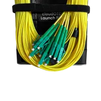 Cloud OTDR, launch cable, 12-way, G.657A1, 575m, LC/APC, Maunt