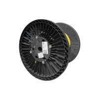 Optipack indoor cable, LSZH, CPR B2ca, 24-way, 2x12F, SM, G.657A2, 250um, 6.6mm, yellow, Huber+Suhner