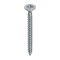 Particleboard Screw, 4.0 x 16 mm, Galvanized, 200 pcs