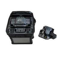Used fusion splicer, 90S+, 5,598 splices, manufactured in 2022, includes CT-50 Cleaver, Fujikura