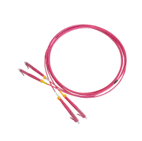 Patch cable duplex OM4, LC/PC-LC/PC, 1.8mm, 2.5m