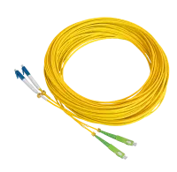 Patch cable duplex SM, LC/PC-SC/APC, 1.8mm, 17.5m
