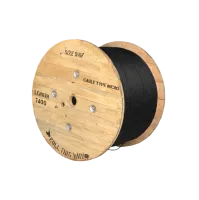 Microduct cable, 96-way, SM, G.657A1, 250um, 6.5mm, black