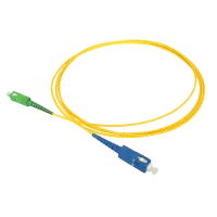 Patch cable easy-strip simplex SM, SC/APC-SC/PC, 2mm, 10m, to be used for pre-/aspan reel