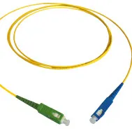 Patch cable simplex SM, SC/APC-SC/PC, 1.8mm, 3m