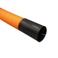 PE flex pipe, 63mm, roll 50m, orange