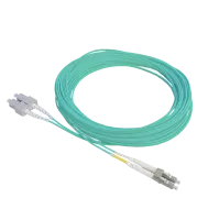 Patch cable duplex OM3, LC/PC-SC/PC, 1.8mm, 12m