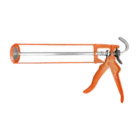 Hand gun silicone sealant, metal