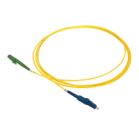Patch cable simplex SM, E2000/APC-LC/PC, 2.0mm, 4m