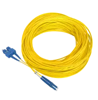 Patch cable duplex SM, LC/PC-SC/PC, 1.8mm, 75m
