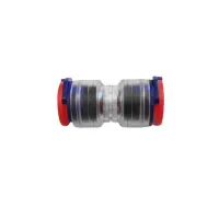 Connector, straight, 10/7mm