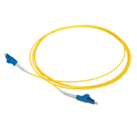 Patch cable duplex SM, LC/PC secure-LC/PC secure, 2.4mm, 1.5m