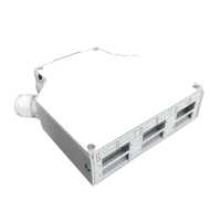 DIN Rail, 6-way, SC duplex adapters