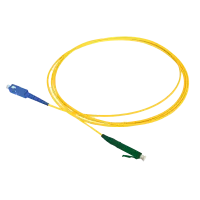 Patch cable simplex SM, LC/APC-SC/PC, 1.2mm, 4.5m