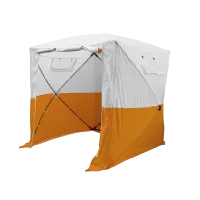 Splicing tent, orange, 2.0 x 2.0 x 1.9 m