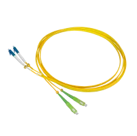 Patch cable duplex SM, LC/PC-SC/APC, 1.8mm, 2.5m