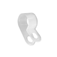 P-clip bracket, 3/8 inch, clip thickness 1.4mm, transparent, bag 100pcs