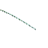 HDPE led tube, 10/8mm, transparent with green stripe