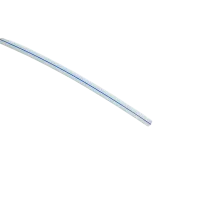 HDPE led pipe, 10/8mm, transparent with blue stripe